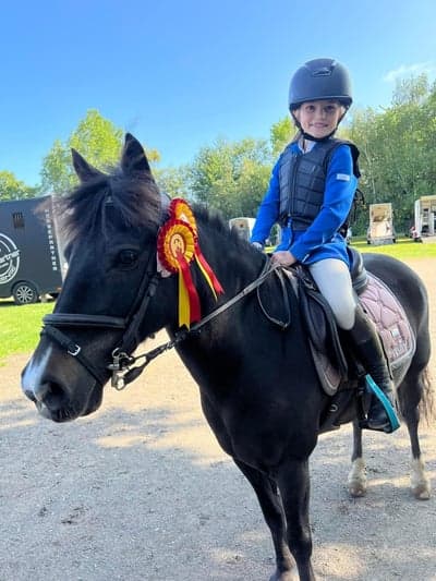 Annabel och Cookie felfria i sin debut i LD i Kristiansstad