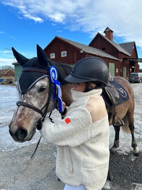 Bild av En ponny med ett hjärta av guld 