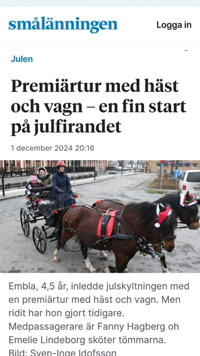 Julskyltning 