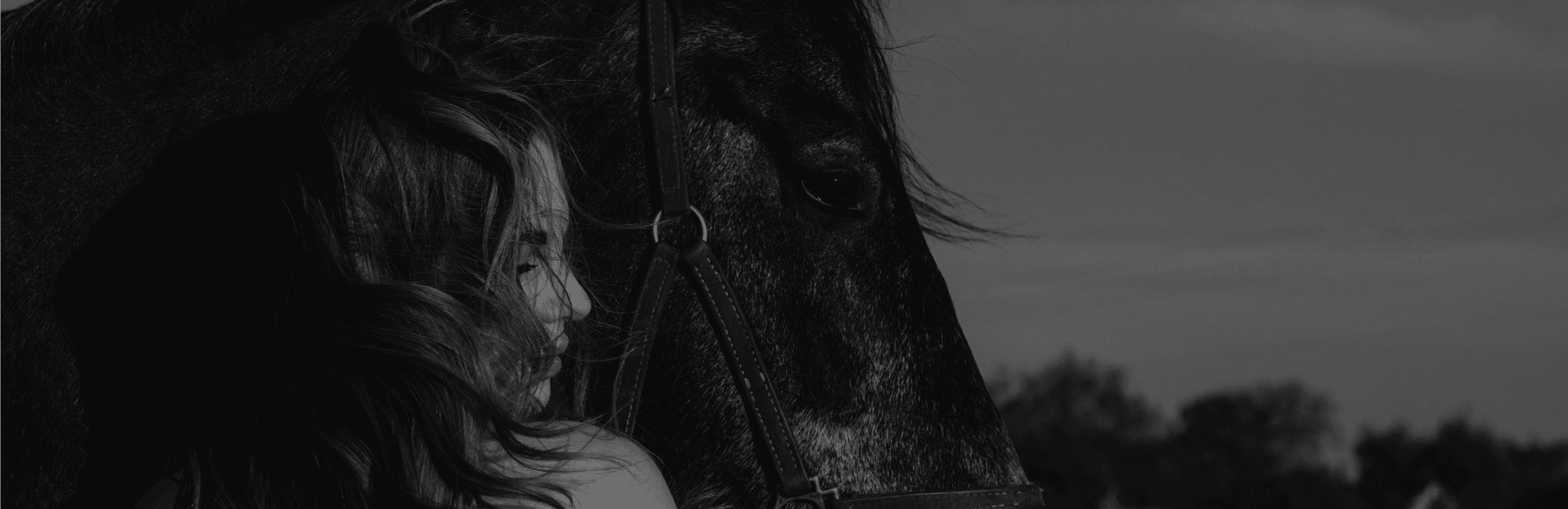 riding a horse